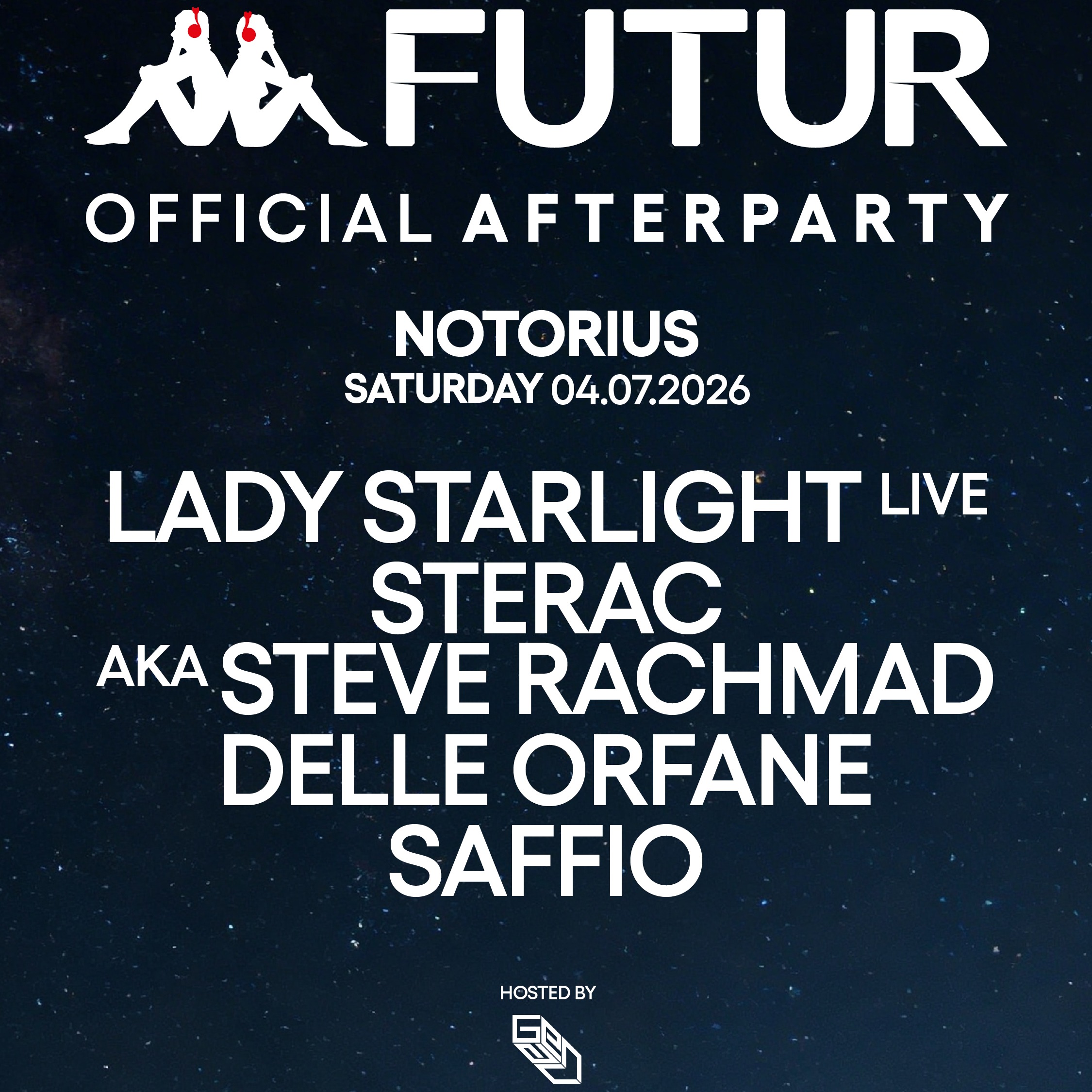 LADY STARLIGHT, STERAC, Delle Orfane, Saffio for KFF26 Day 2 Official After Party at NOTORIUS image