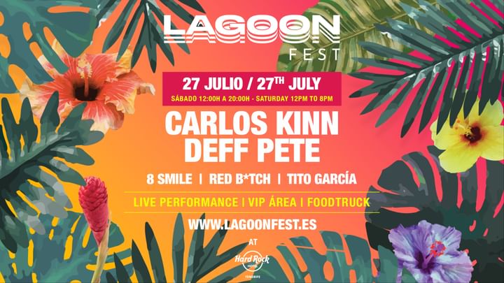 Cover for event: LAGOON FEST Sábado 27 de julio 2024