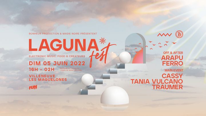 Cover for event: LAGUNA FEST 2022 : Cassy B2B Tania Vulcano, Traumer ( veille de férié )