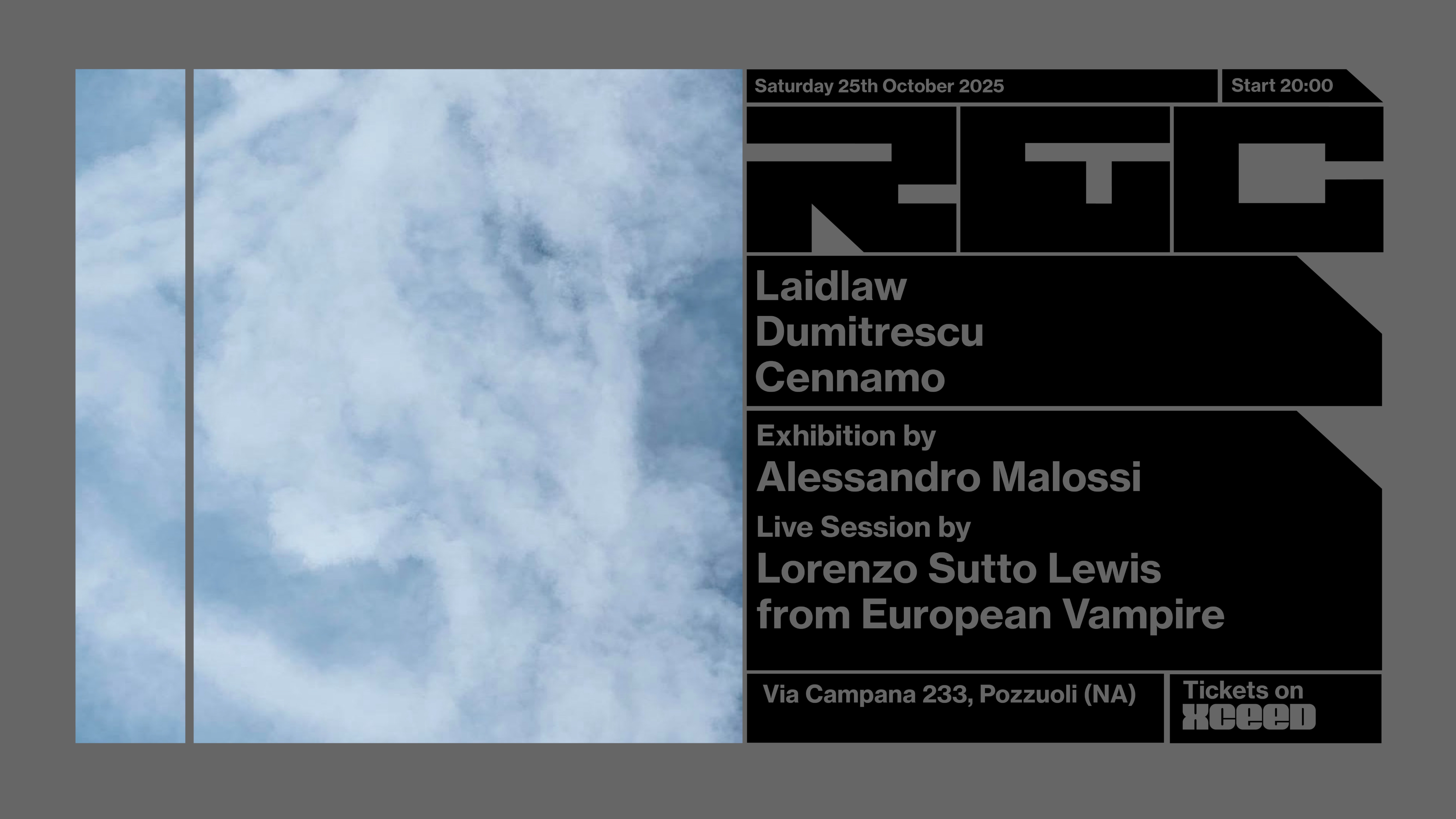 Laidlaw, Dumitrescu+Exhibition Alessandro Malossi+Live by Lorenzo Sutto Lewis from European Vampire image