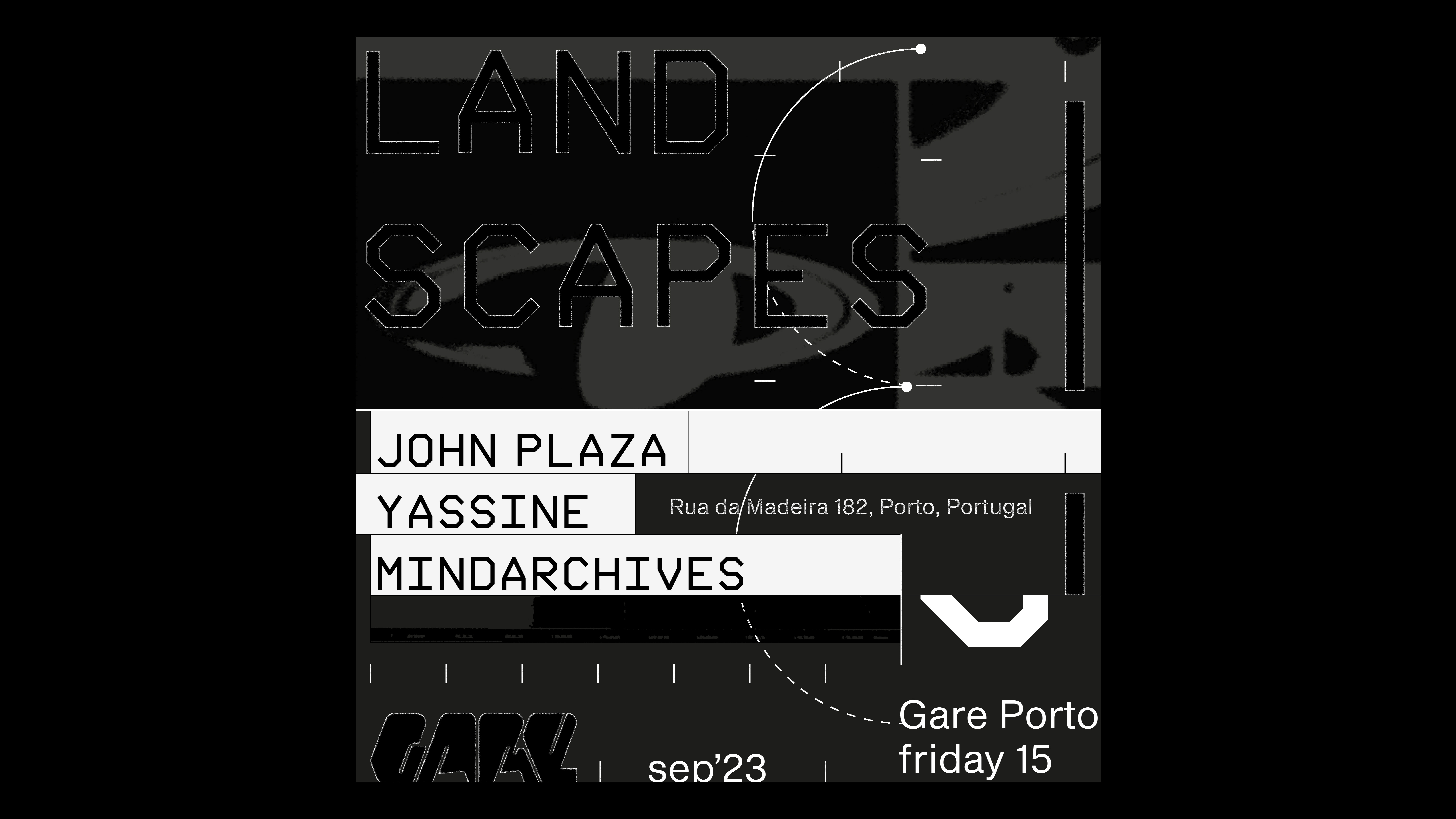 Landscapes * John Plaza + Yassine + Mind Archives  image