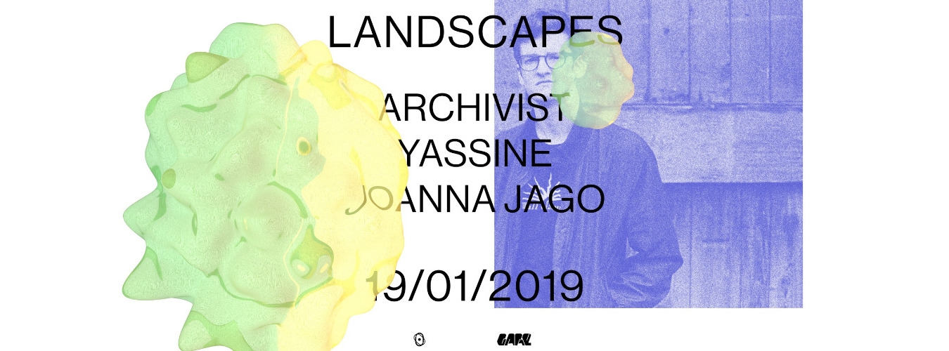 Landscapes w/ Archivist, Yassine, Joanna Jago image