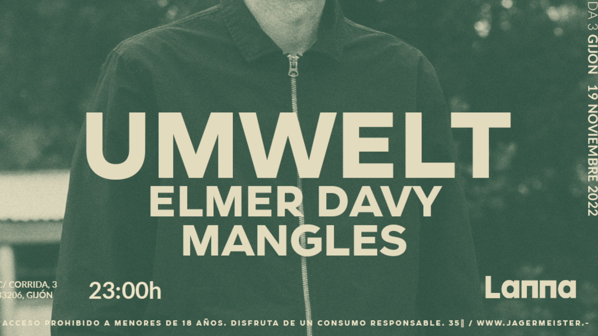 Lanna Club presenta Umwelt, Elmer Davy, Manglés. image