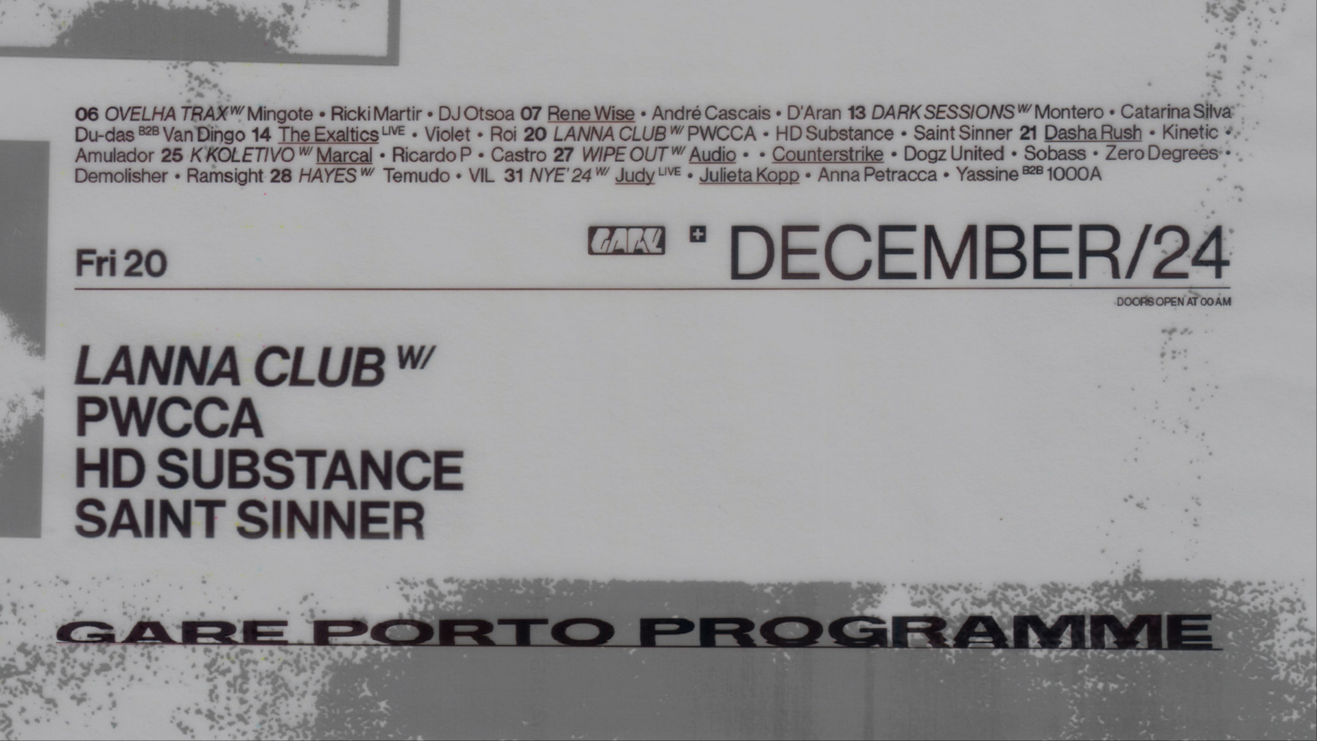 Lanna Club * PWCCA, HD Substance, Saint Sinner image