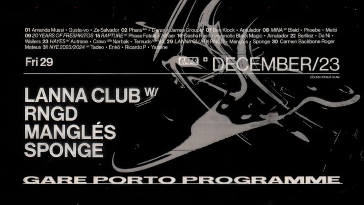 Cover for event: Lanna Club * RNGD + Manglés + Sponge 