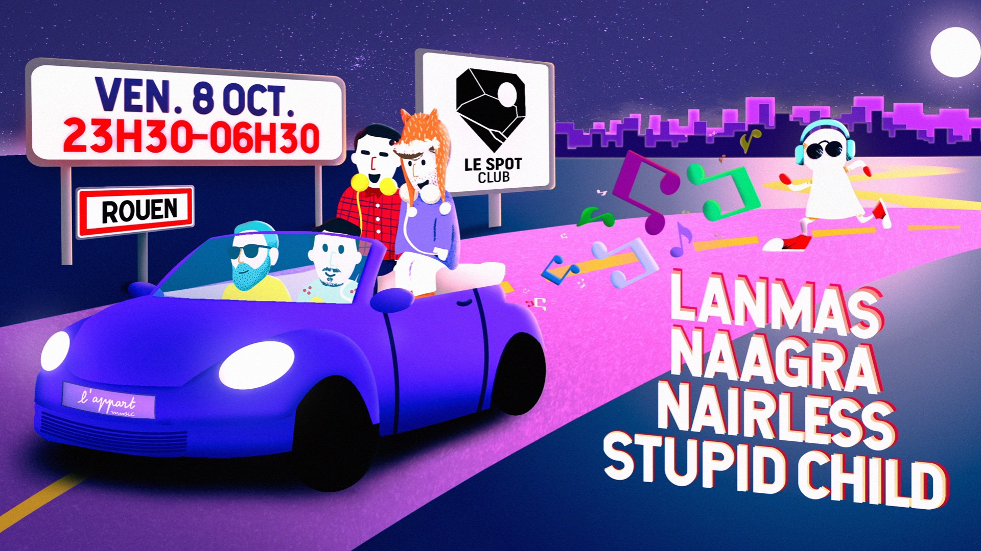 L'APPART MUSIC @ LE SPOT CLUB