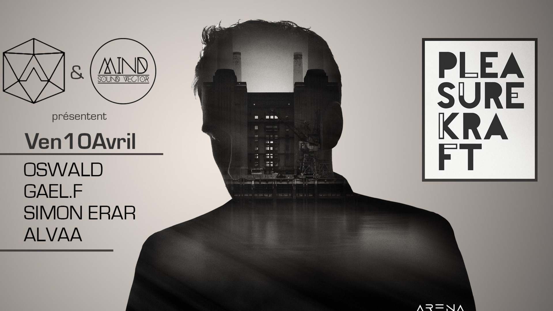 L'Arena x MIND Sound Vector | Pleasurekraft & More image