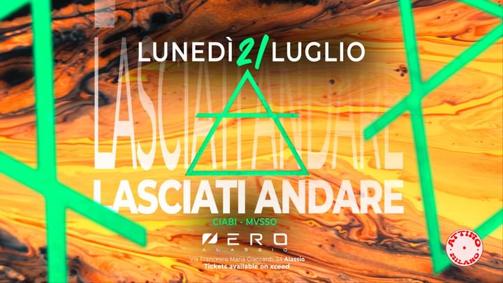 Cover for event: Lasciati Andare 21.07 | Zero Club Alassio