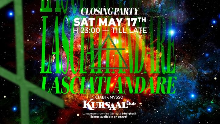 Cover for event: Lasciati Andare Closing Party