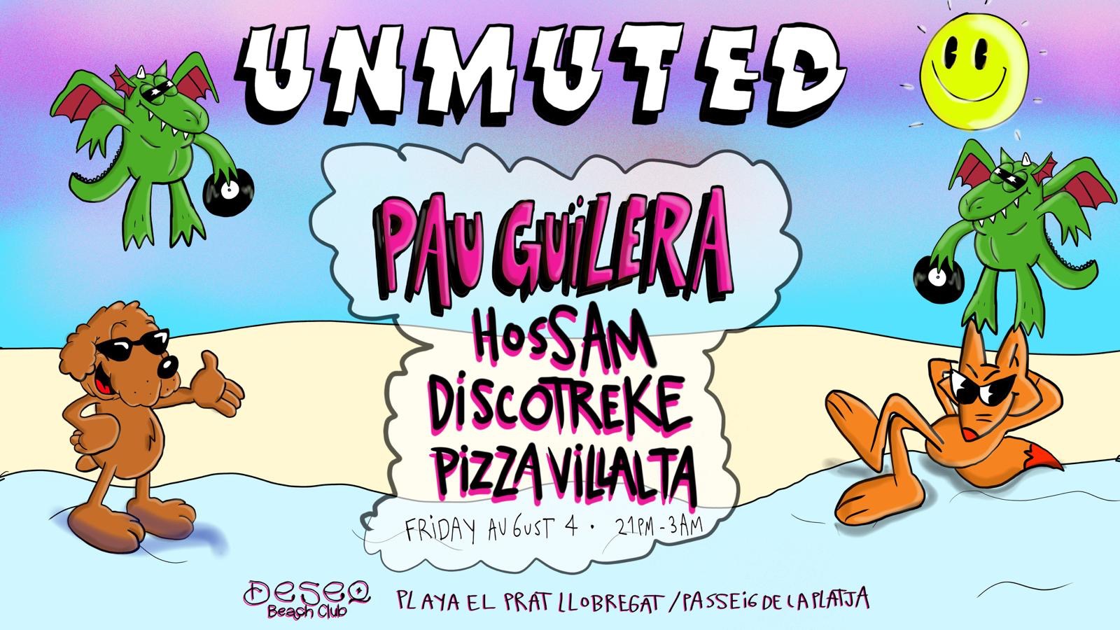 *LAST 30 TICKETS FREE* Unmuted Beach season pres: Pau Guilera  image