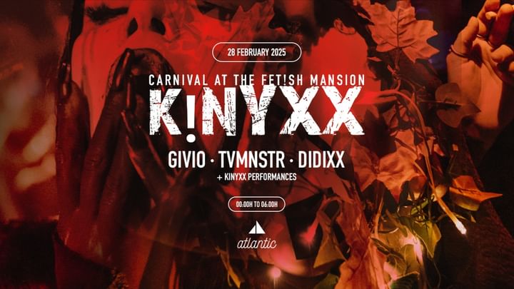 Cover for event: LAST 50 TICKETS* KINYXX pres: Mansion Fet!sh Carnival Edition