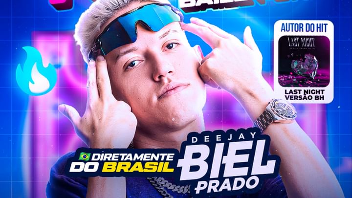 Cover for event: LAST NIGHT BAILE FUNK com DJ BIEL PRADO