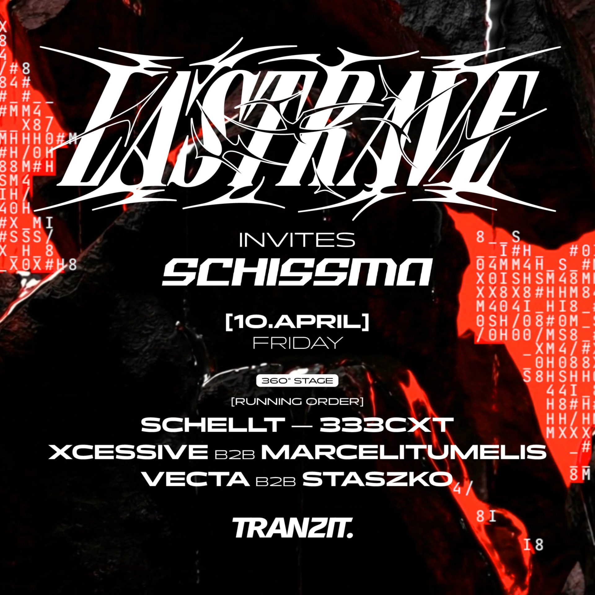 LAST/RAVE invites SCHISSMA image