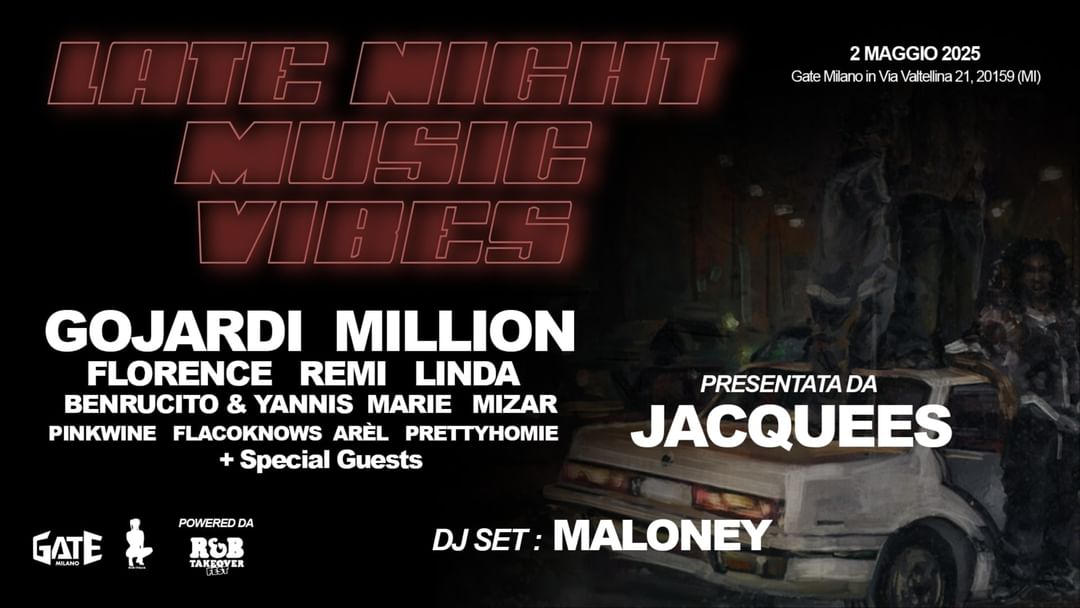 Cartel del evento Late Night Music Vibes