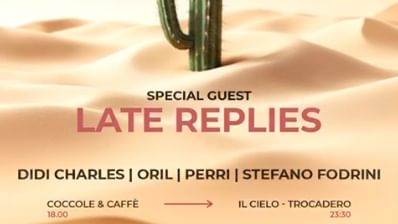 Cover for event: Late Replies X Backtotheroots