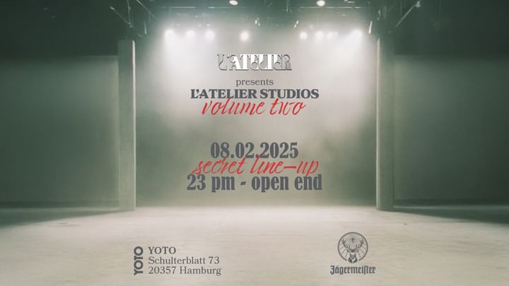 Cover for event: L'atelier studios