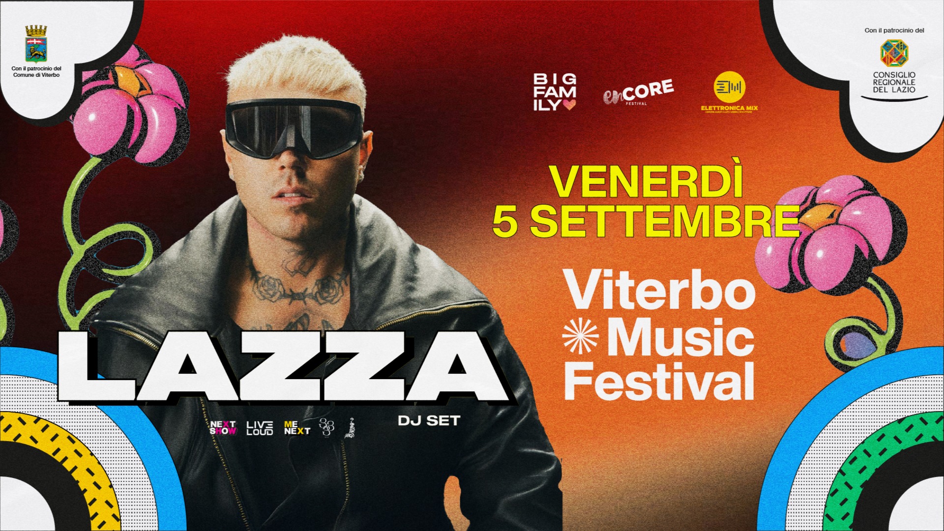 LAZZA + BIG FAMILY | 05 SETTEMBRE @ Viterbo Music Festival 2025 image