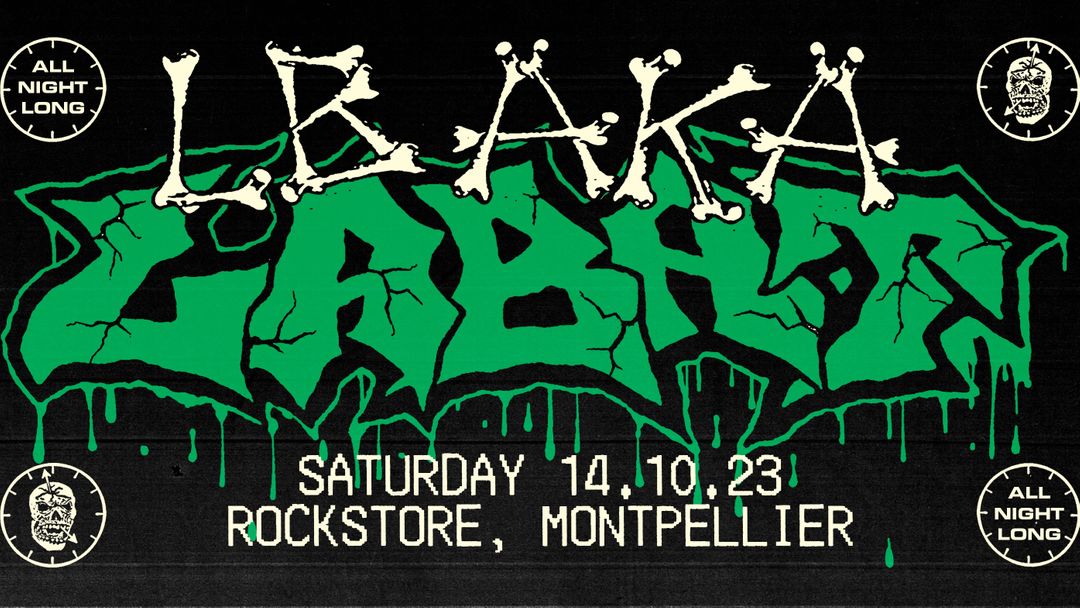 Copertina evento  LB aka LABAT • All Night Long • Montpellier, Rockstore