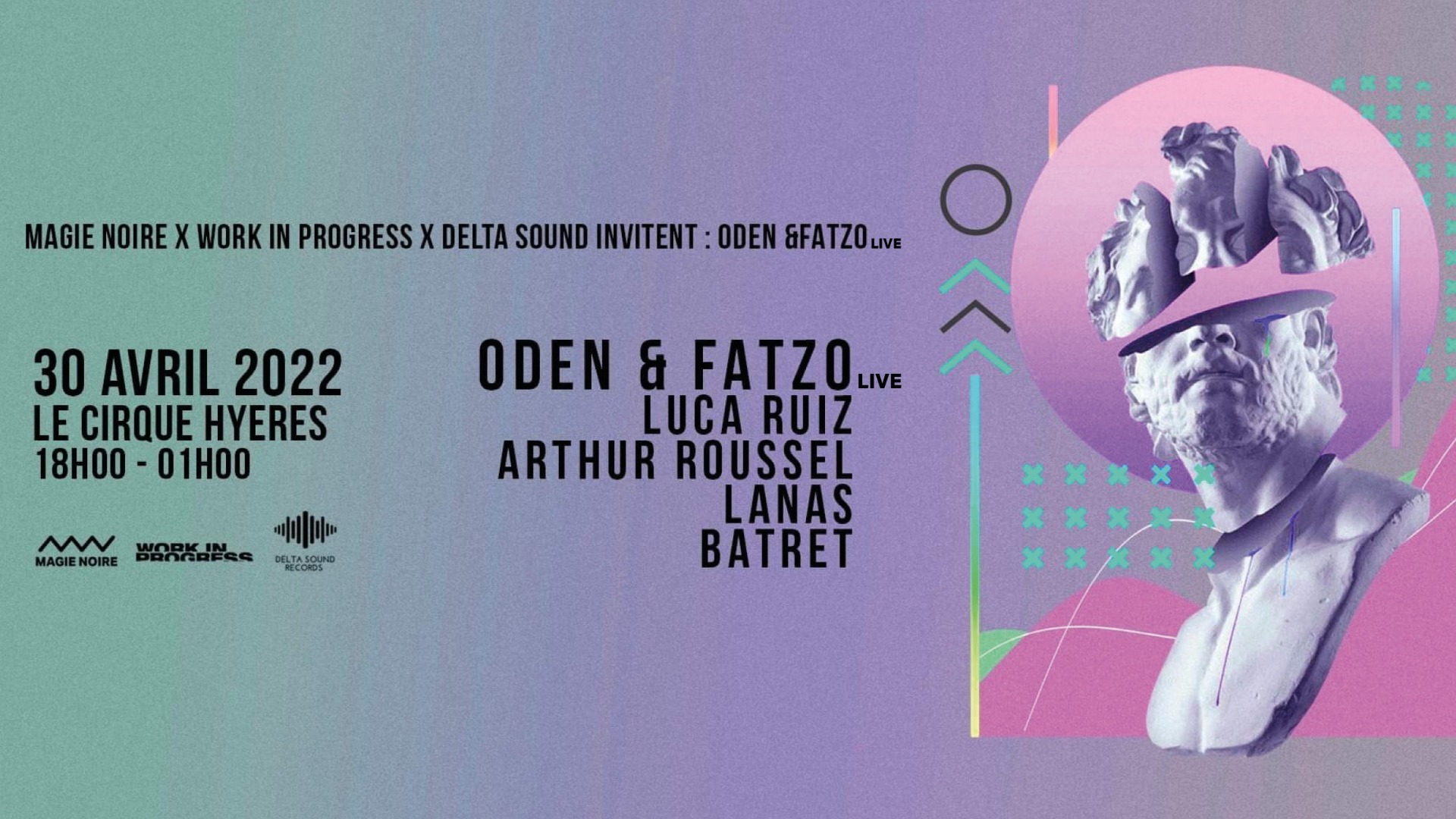 Le Cirque Hyeres w/ Oden & Fatzo (live) & More... image