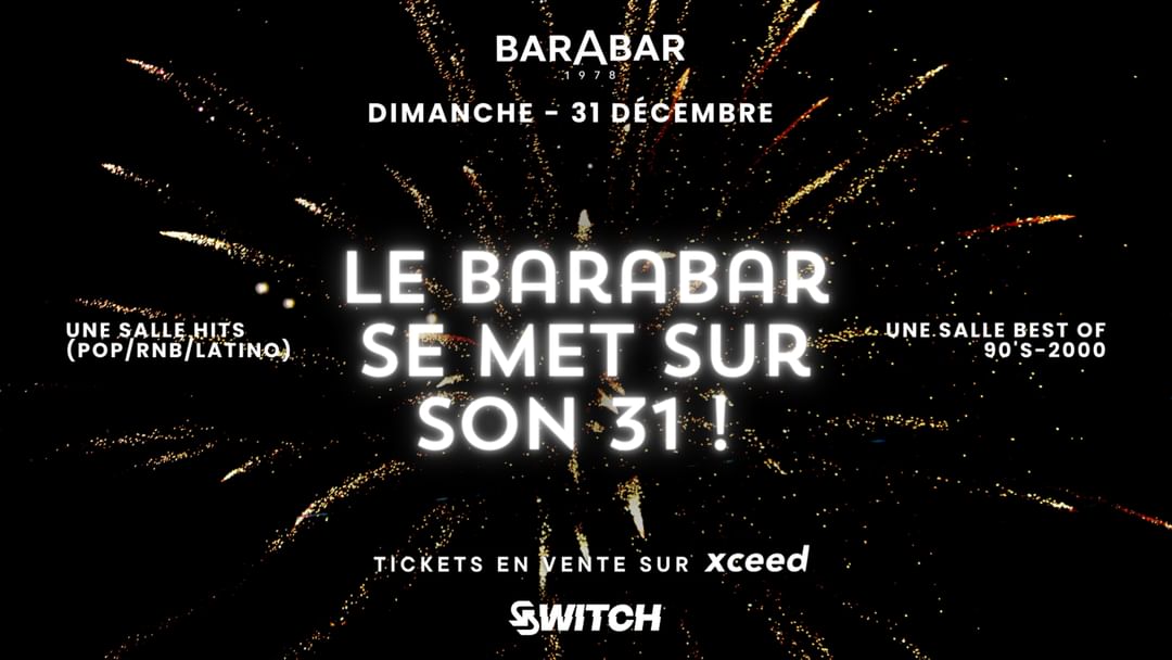 Copertina evento Le Nouvel An du Barabar ◐ 31.12.2023 