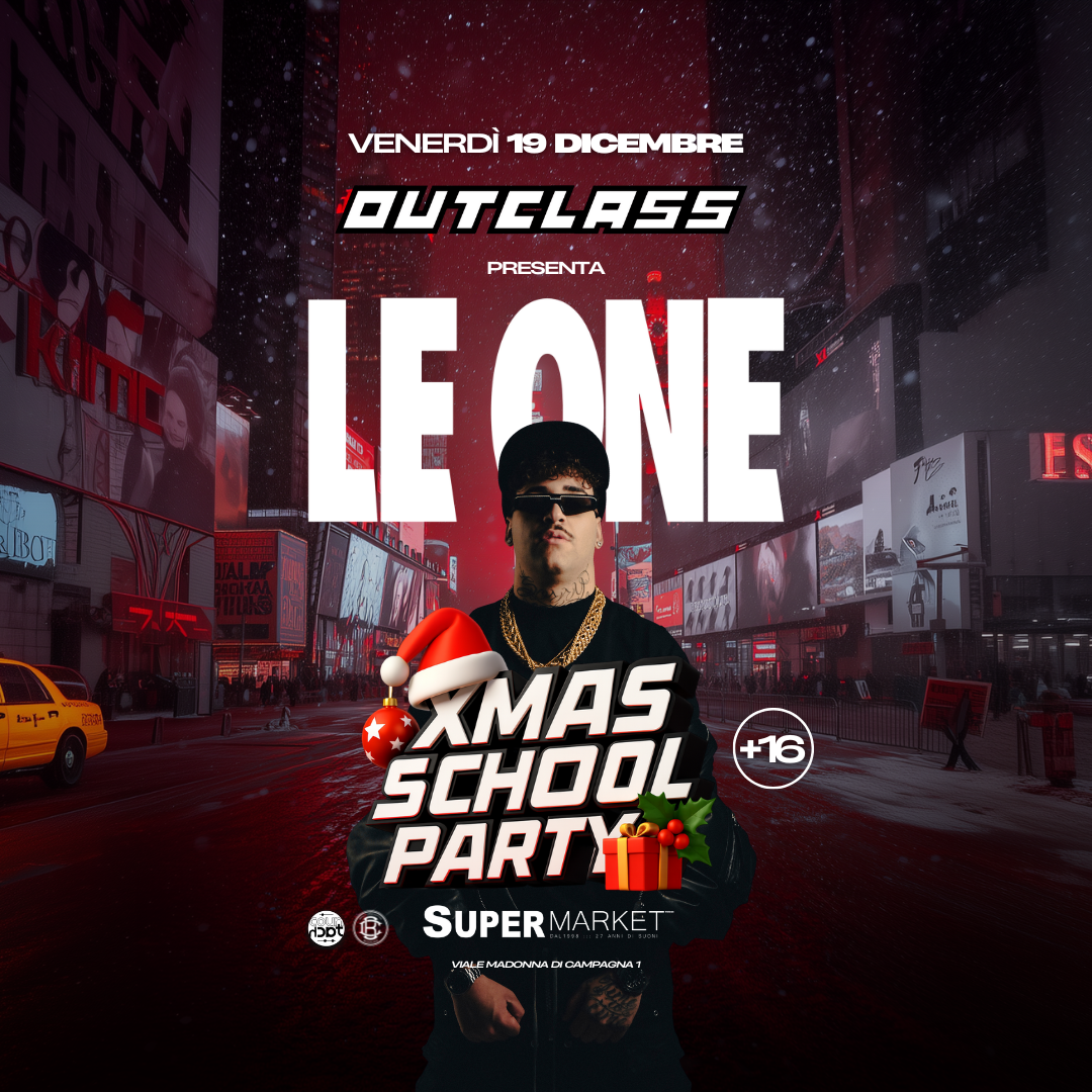 LE ONE (XMAS PARTY) @ Supermarket Club image