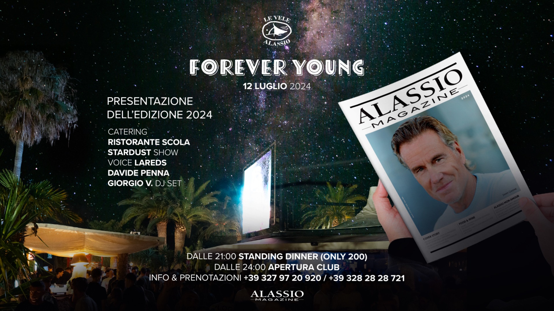 Le Vele Alassio Forever Young con Alassio Magazine - Venerdì 12 Luglio 2024 image