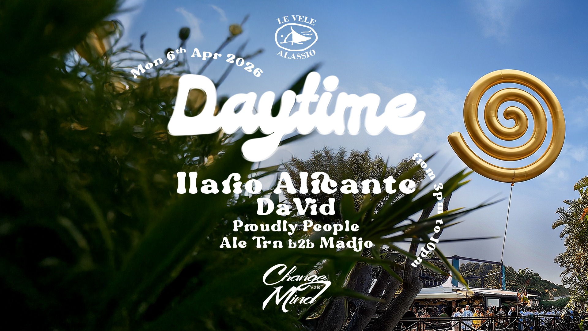 Le Vele Alassio presents Change Your Mind Daytime Monday 6th April 2026 image
