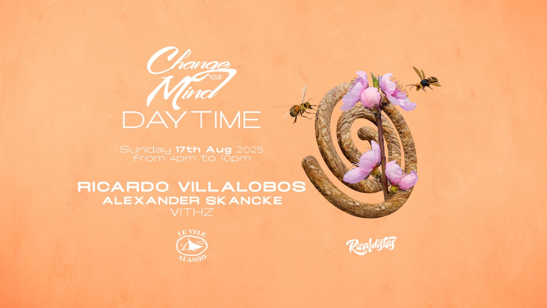 Le Vele Alassio presents Change Your Mind Daytime Sunday 17th August 2025 image