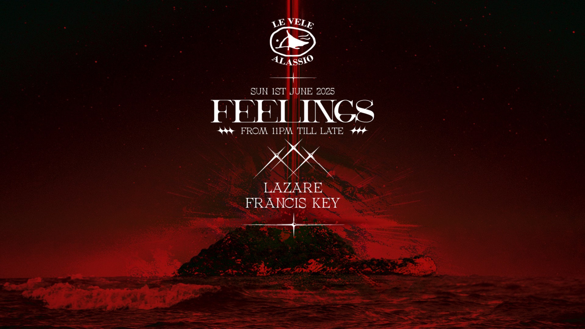 Le Vele Alassio presents Feelings Sun 1st June 2025 image