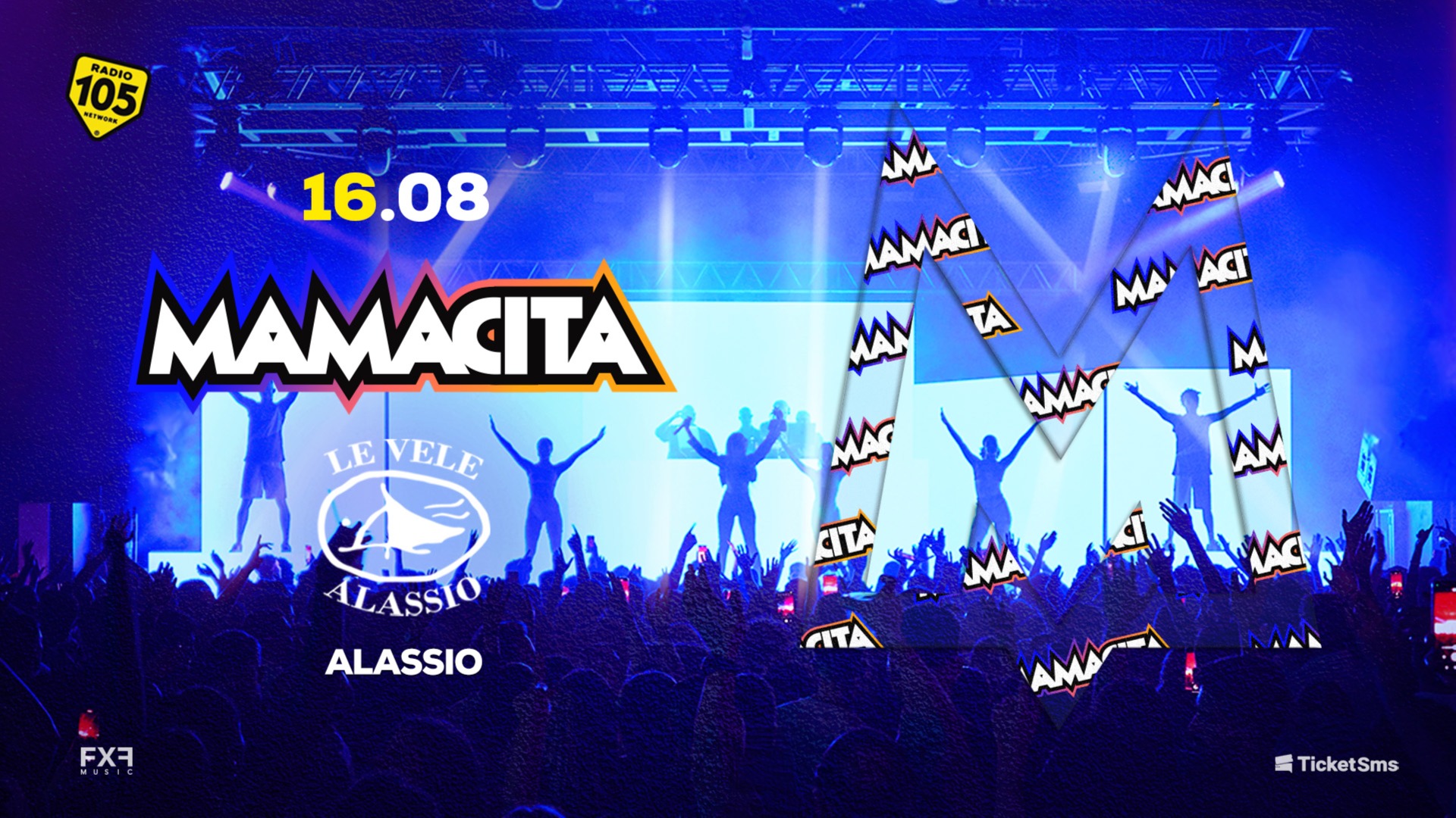 Le Vele Alassio presents Mamacita Friday 16th August 2024