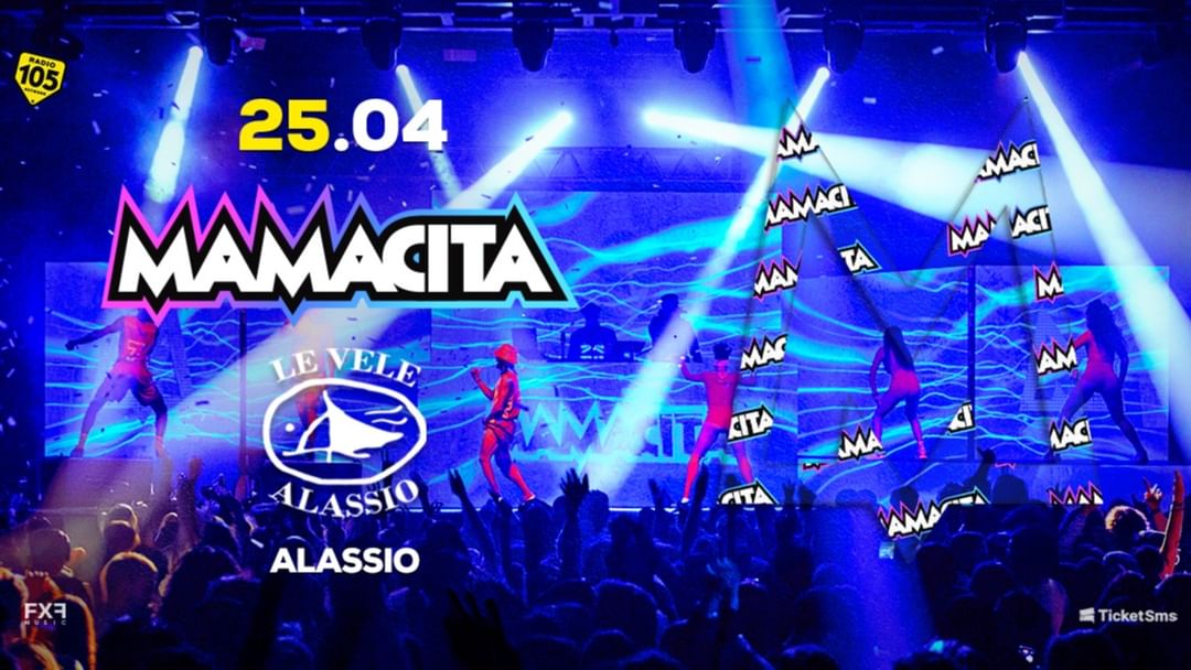 Capa do evento Le Vele Alassio presents Mamacita Friday 25h April 2025
