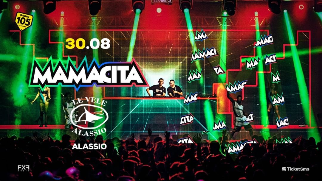 Le Vele Alassio presents Mamacita Friday 30th August 2024-Eventplakat