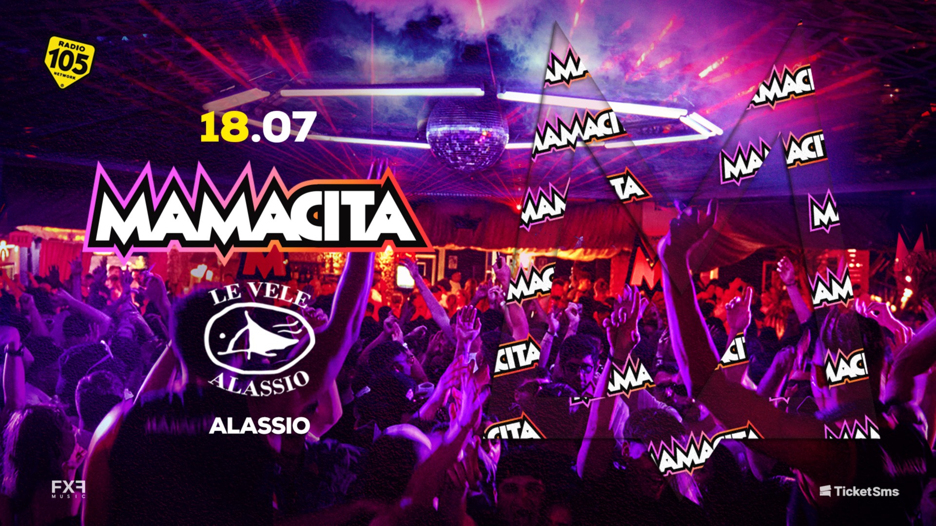 Le Vele Alassio presents Mamacita Thursday 18th July 2024