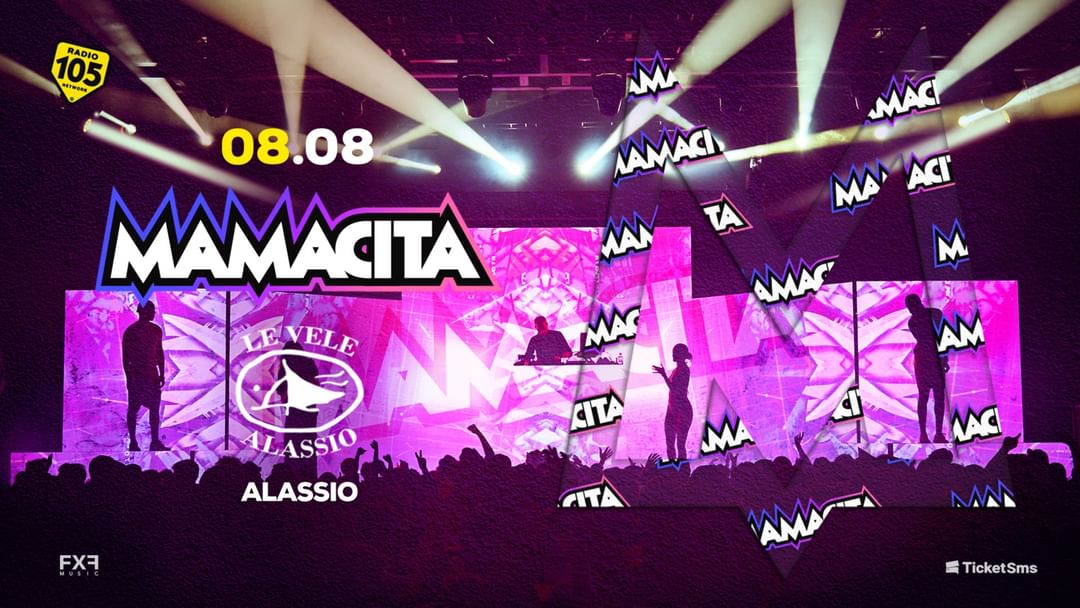 Capa do evento Le Vele Alassio presents Mamacita Thursday 8th August 2024