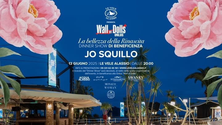 Cover for event: Le Vele Alassio presents Wall of Dolls Friday 13th June 2025