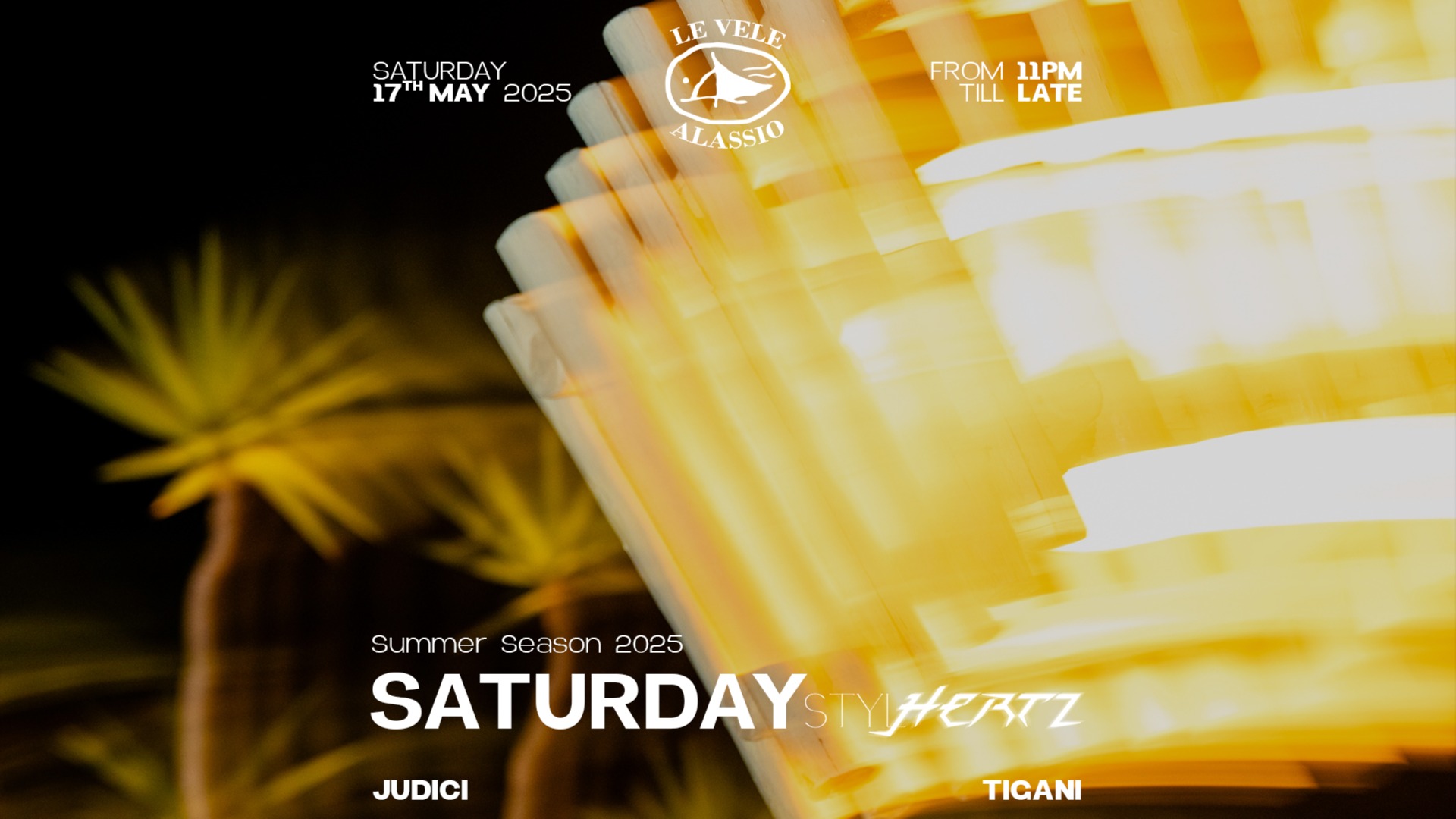 Le Vele Alassio Saturday Stylhertz 17th May 2025