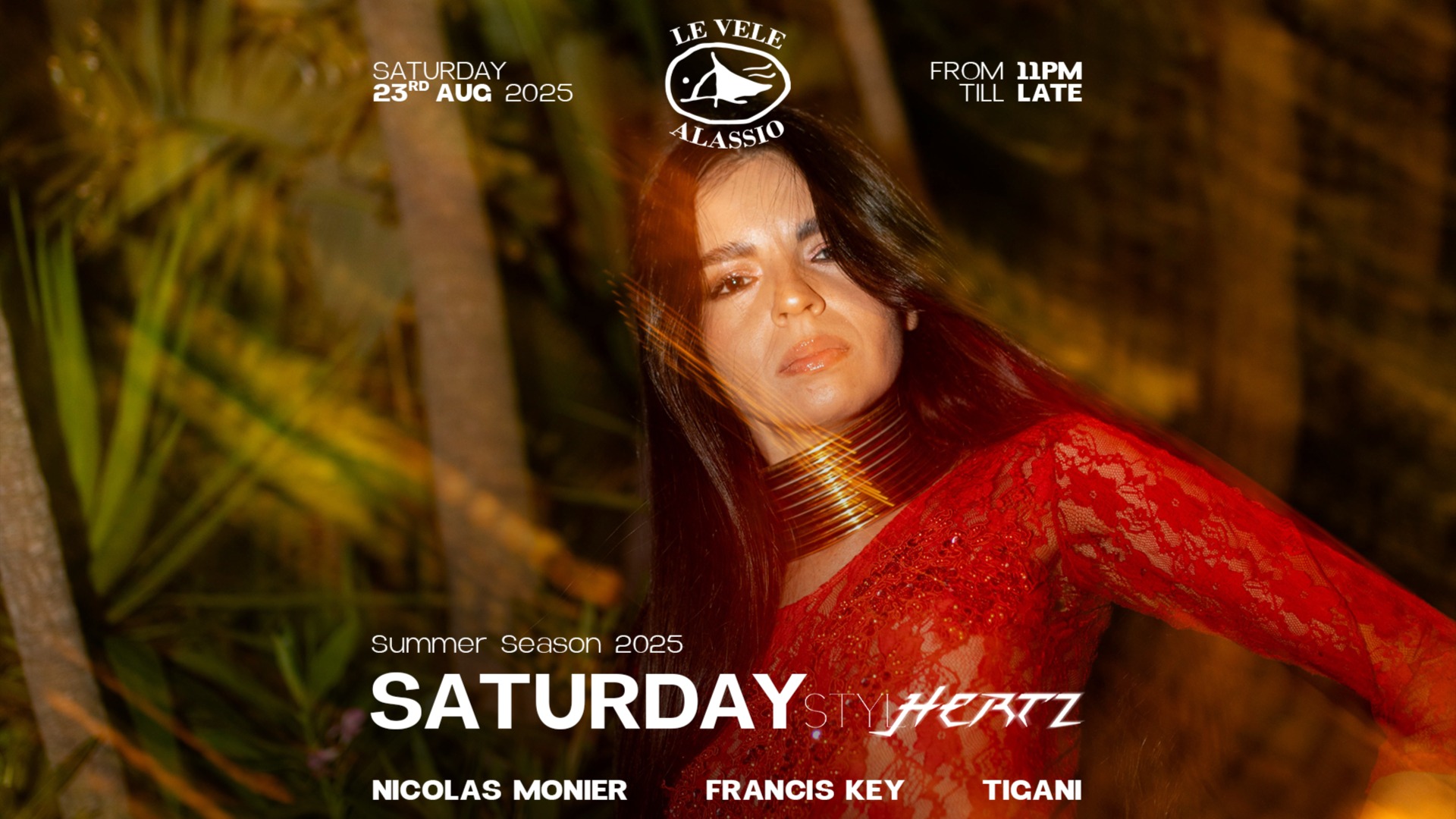 Le Vele Alassio Saturday Stylhertz 23rd August 2025