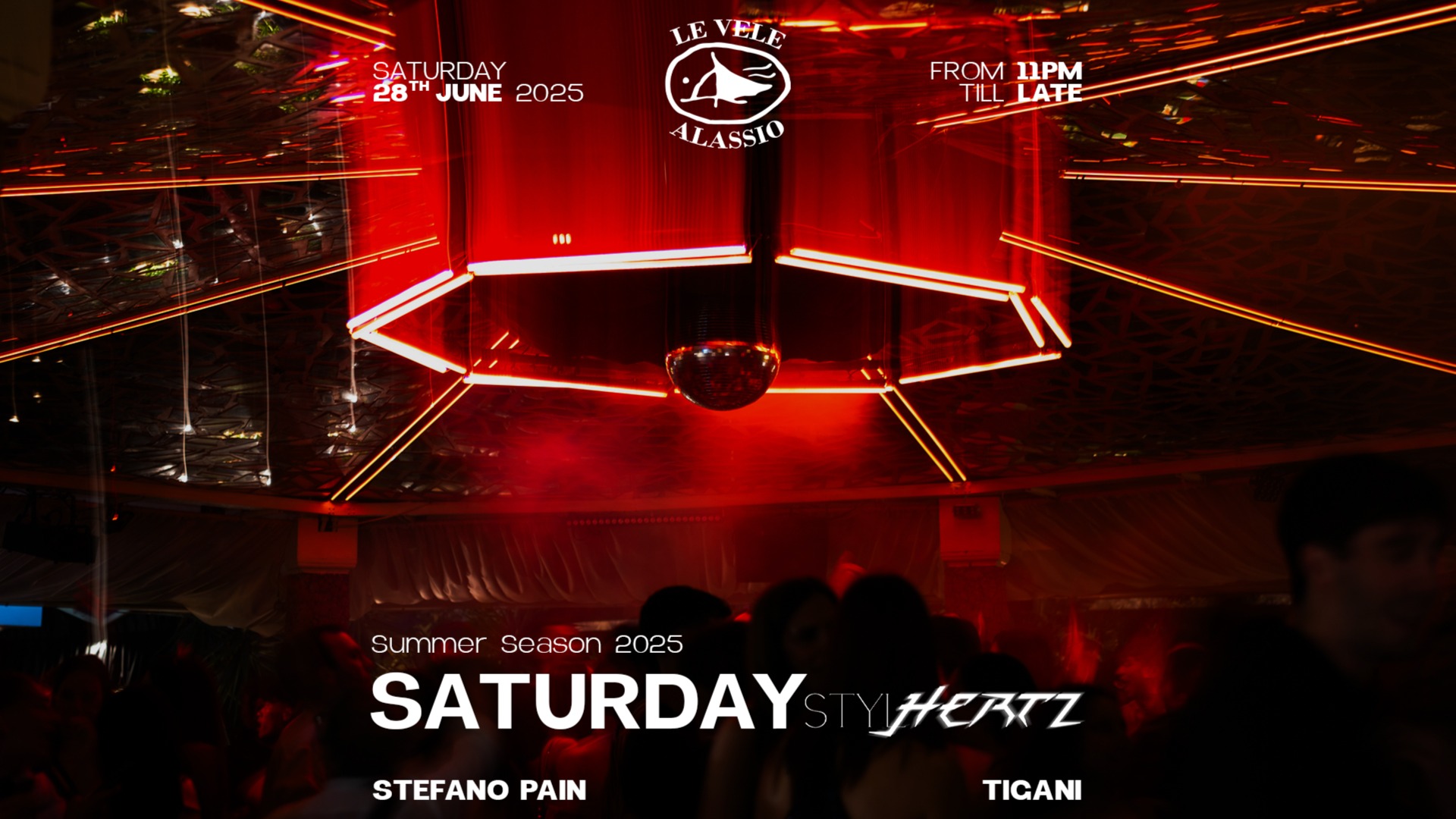 Le Vele Alassio Saturday Stylhertz 28th June 2025