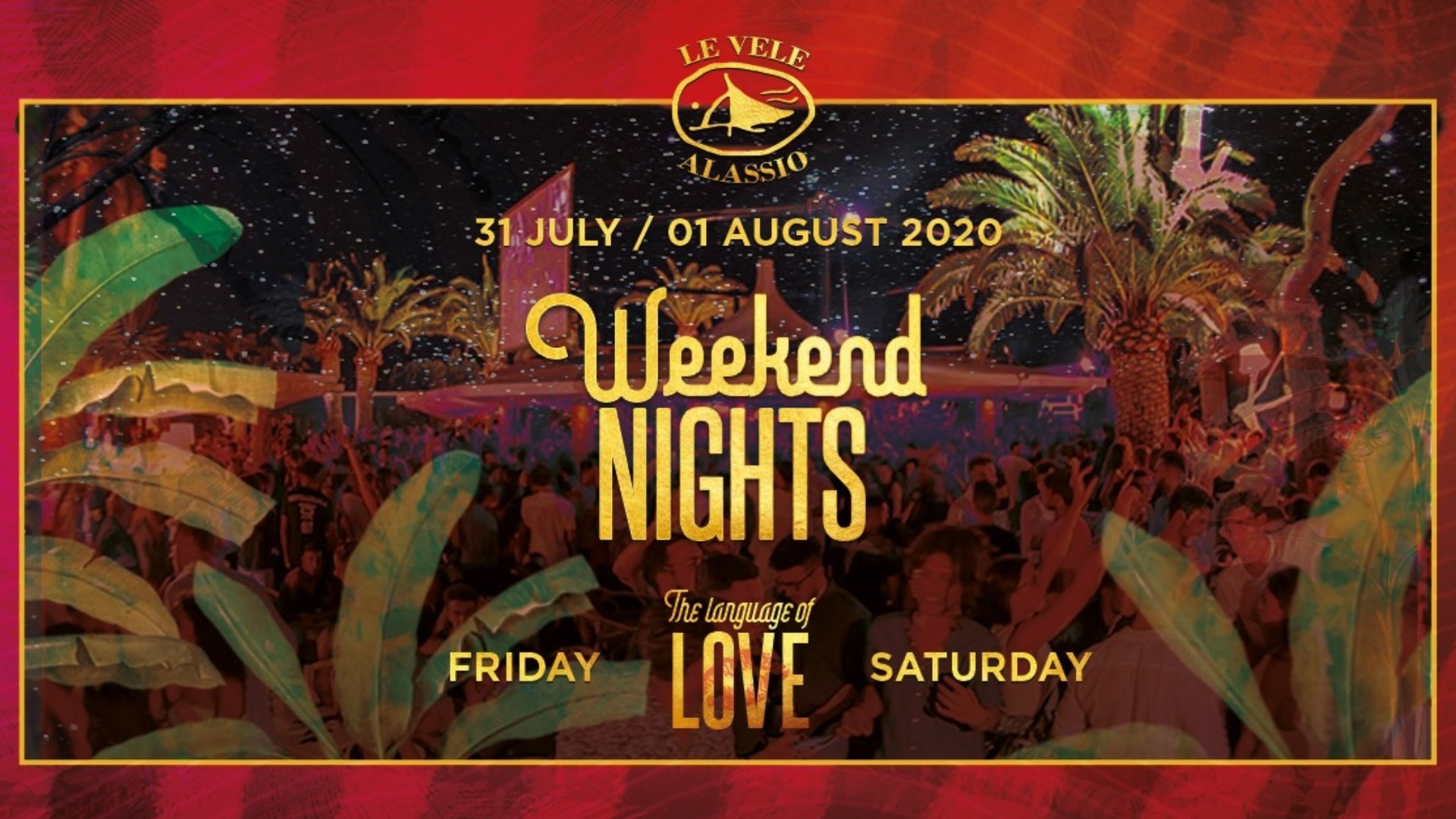 Le Vele Alassio Weekend Nights 31 July / 01 August 2020 image