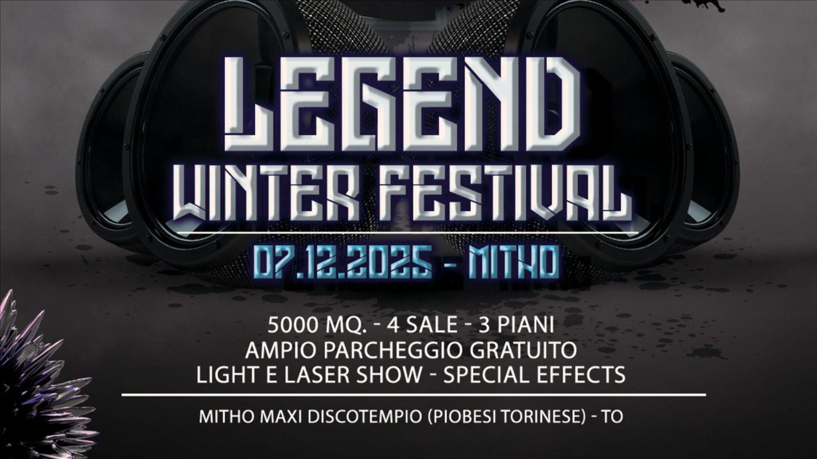 Legend Winter Festival - Mitho Piobesi - 7 Dicembre - 12 Ore Non Stop