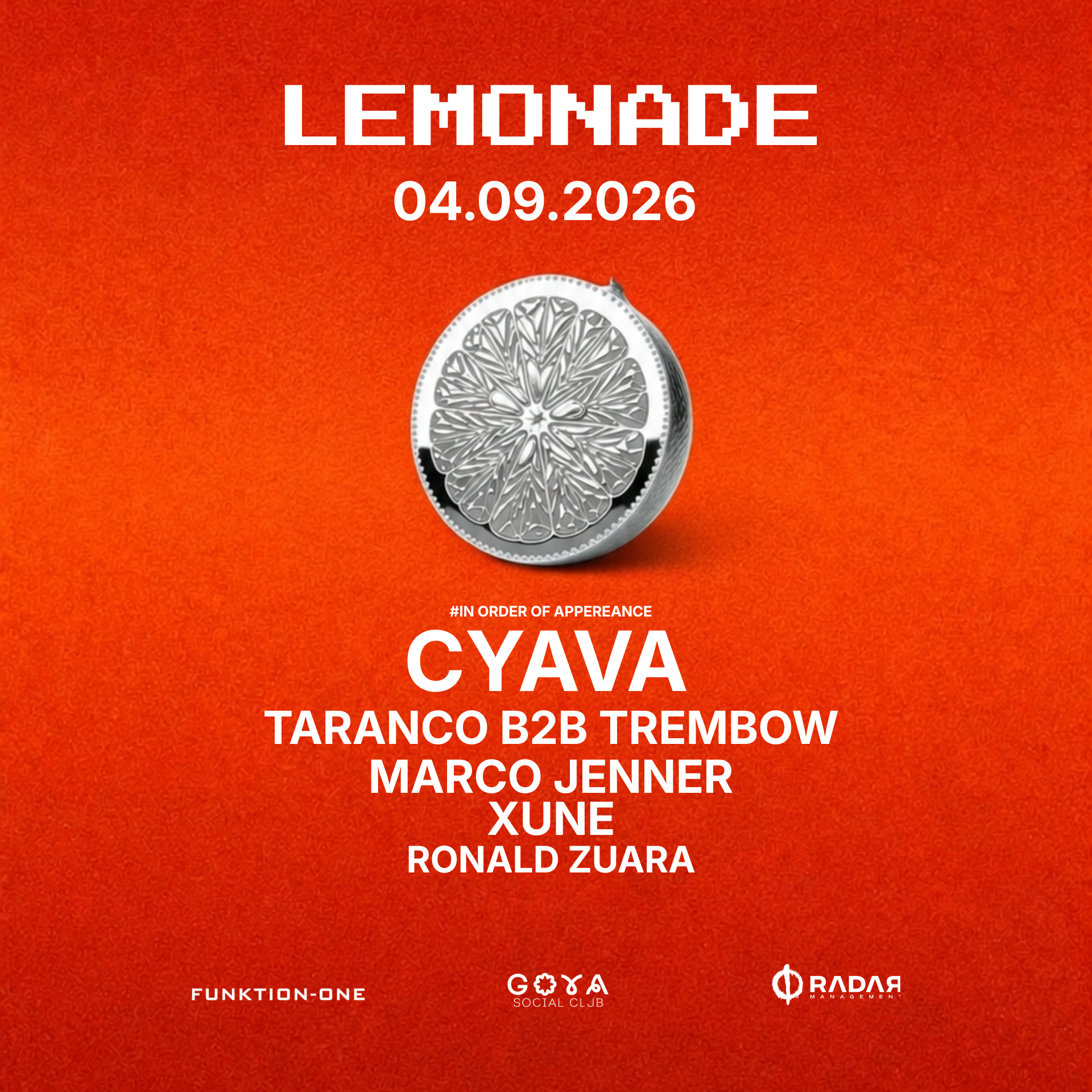 Lemonade @ Goya