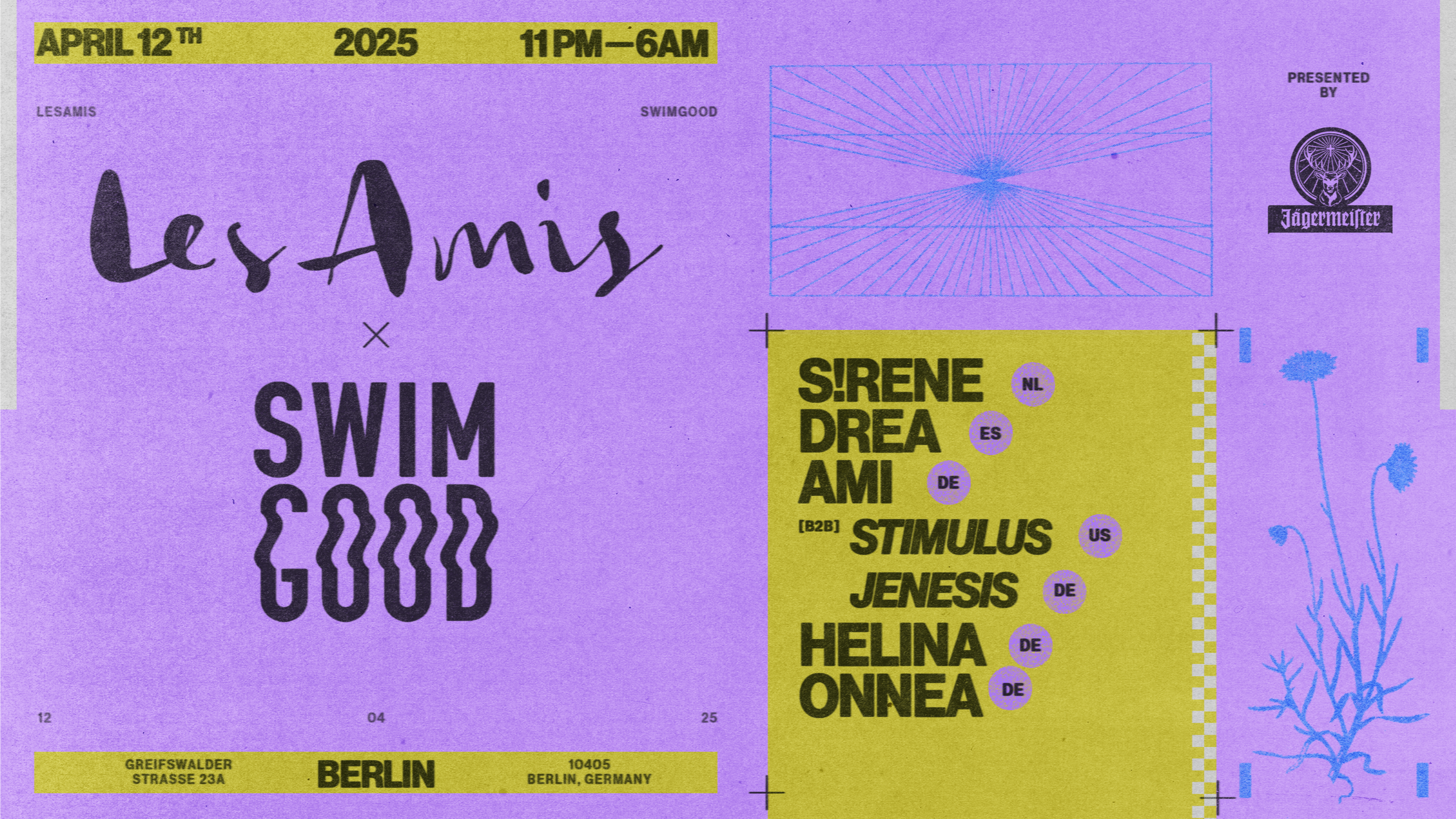 Les Amis x Swim Good image