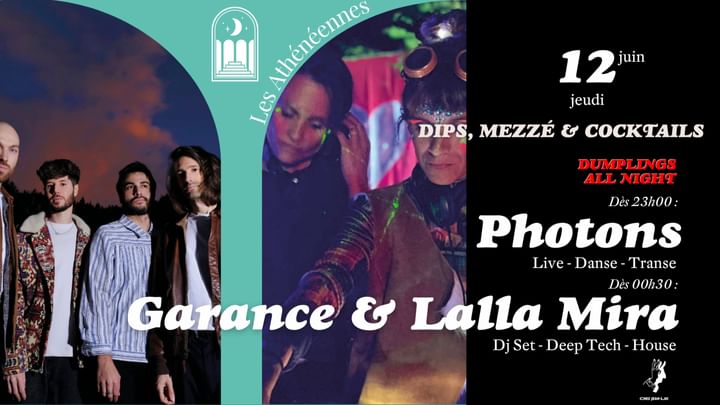 Cover for event: Les Athénéennes avec Photons + Garance & Lalla Mira