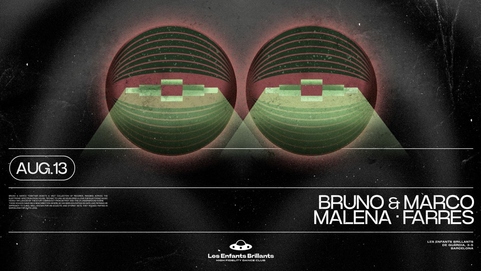 Les Enfants Brillants pres Bruno & Marco, Malena & Farres image