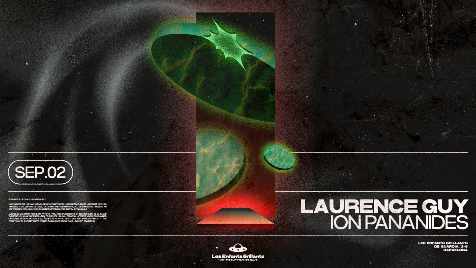 Les Enfants Brillants pres. Laurence Guy image