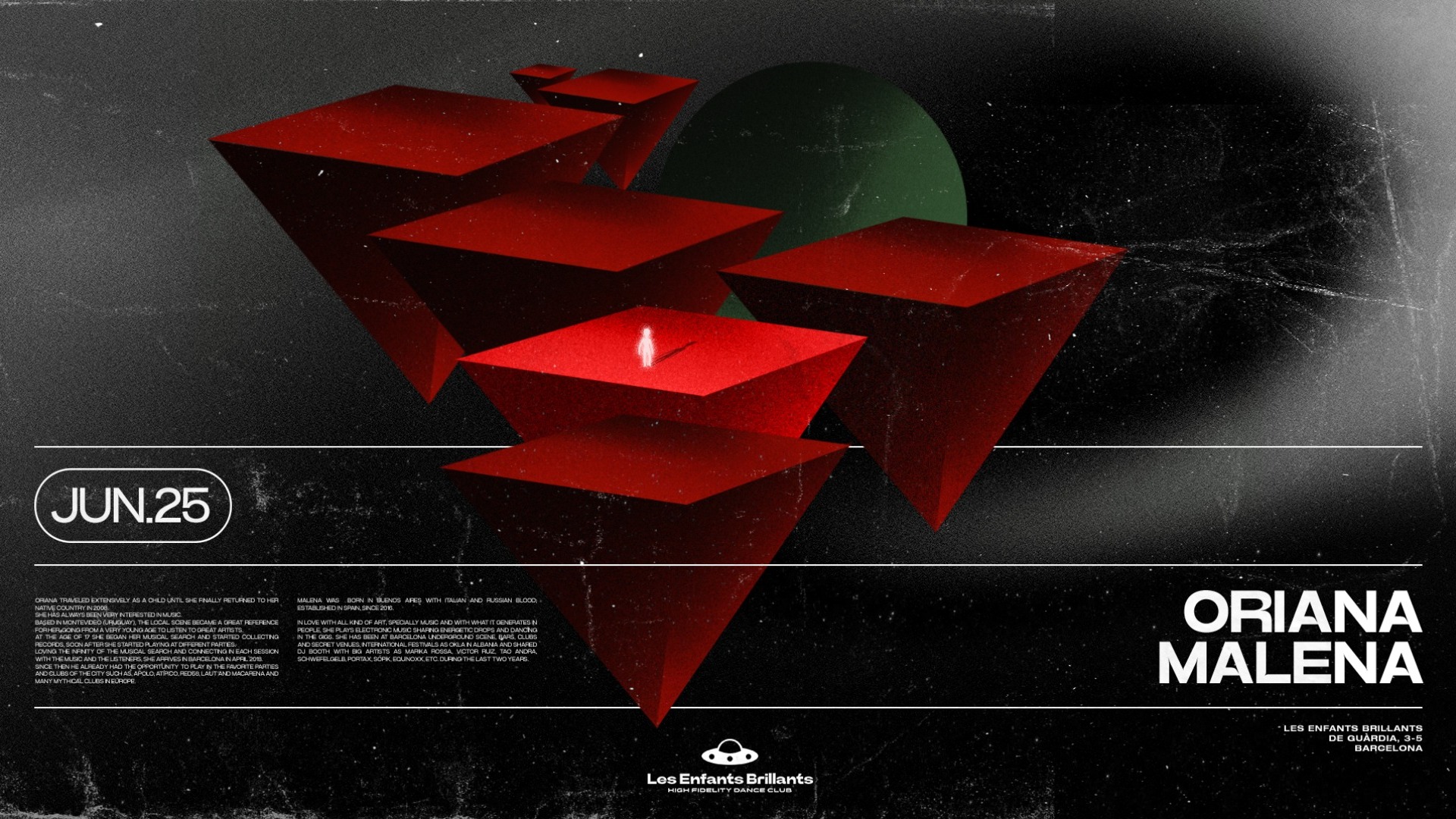 Les Enfants Brillants pres Oriana + Malena