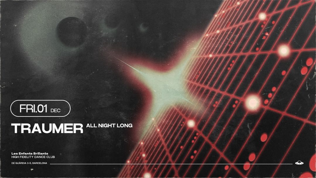 Copertina evento Les Enfants Brillants pres. Traumer All Night Long