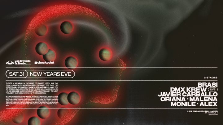 Cover for event: Les Enfants & Checkpoint pres. NYE with DMX Krew live + Brasi + Javier Carballo