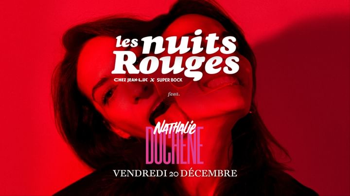 Cover for event: Les Nuits Rouges avec. Nathalie Duchene (Toy Tonics / Circa 99' / Club Sweat, FR)