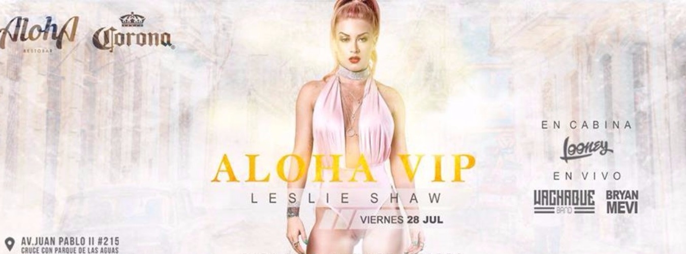 LESLIE SHAW en Trujillo // ALOHA image
